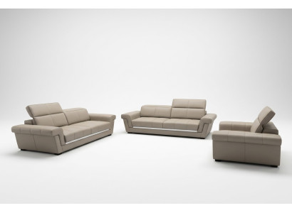 Designer sofa set upholstered leather sofa couch set combination 3+2+1