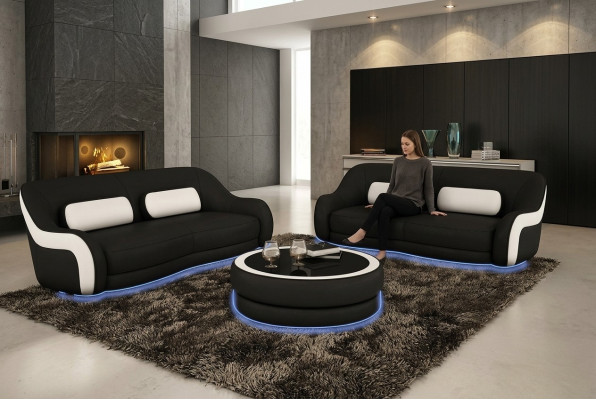 Round coffee table side table tables table couch sofa round table leather