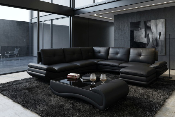 Coffee table design living room glass leather couch sofa table coffee side table