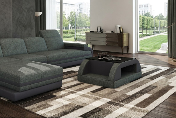 Modern designer table coffee table glass table side sofa tables living room