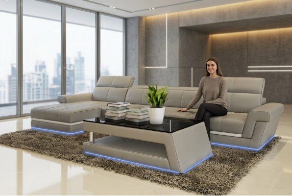 Modern designer glass side table sofa tables living room table coffee table