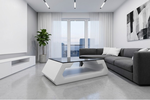 Coffee table design living room glass leather couch sofa table side coffee