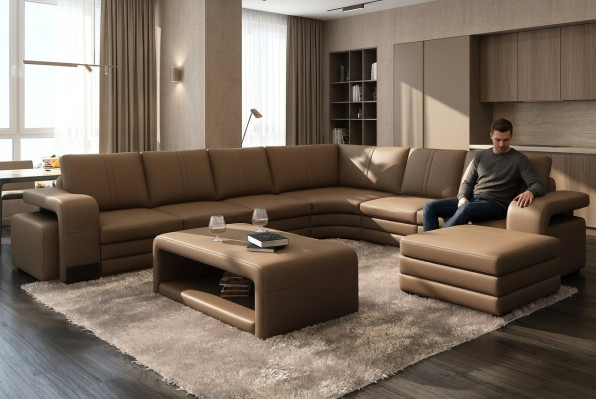 Design modern coffee table Franco tables living room table upholstered