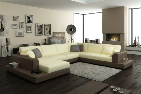 Living area, living room, corner sofa, leather sofa, couch, upholstery, seat