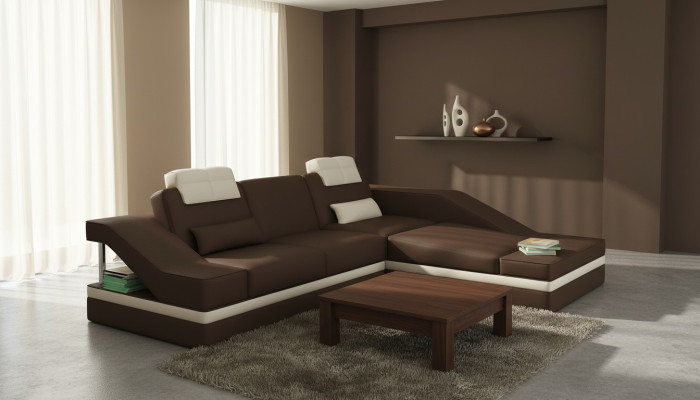Modern leather sofa corner sofa L-shaped couch upholstery seat corner sofa couches