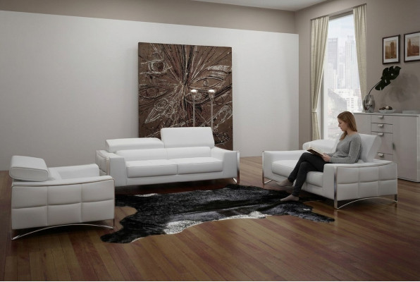 Multifunctional leather couch seat cushion living room leather suite sofa