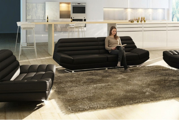Designer furniture sofa couch 3-seater upholstered sofas living room couches
