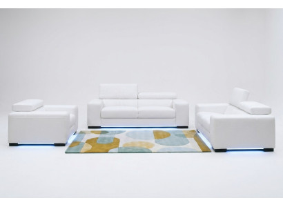 XXL Big 3-seater (without 2+1) sofa couch upholstery couches sofas leather seat