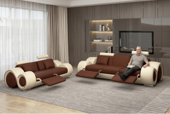 Sofa Set Design Couch 3+2 Set Upholstered Sofa Leather Suites Living Room