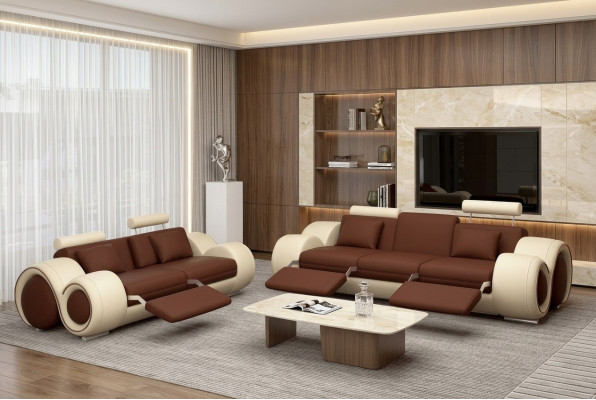 Sofa Set Design Couch 3+2 Set Upholstered Sofa Leather Suites Living Room