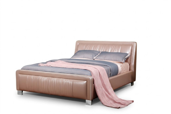 Designer double bed bed beds bedroom leather hotel luxury upholstery