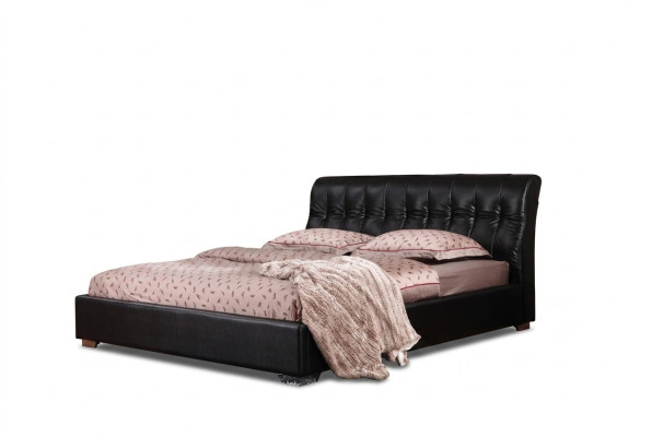 Designer bedroom double bed beds leather hotel luxury upholstery