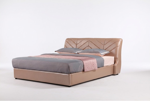 Modern luxury design bed XXL beds style hotel double leather 140 160