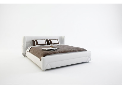 Modern design bed hotel XXL beds luxury style double leather 140 160 180x200cm