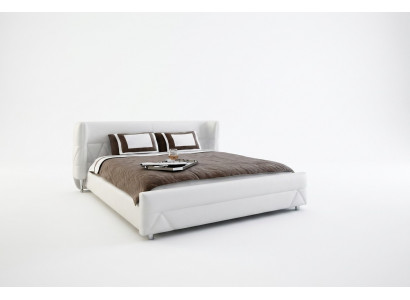 Modern design bed hotel XXL beds luxury style double leather 140 160 180x200cm