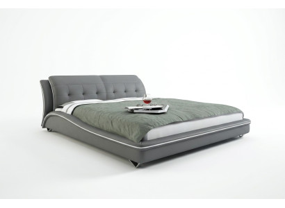 Modern design bed XXL beds luxury style double hotel leather