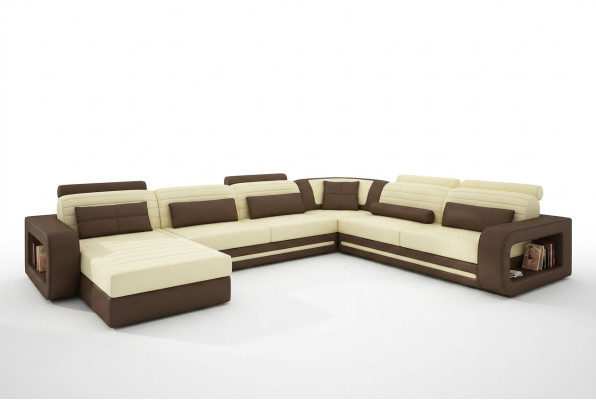 Multifunctional Couch Sofa Upholstery XXL Big New Sofa Corner Couches Leather