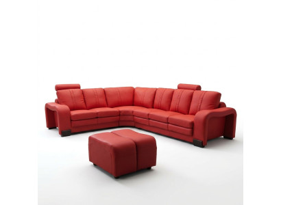 XXL multifunctional leather couch sofa upholstered corner sofa modern big