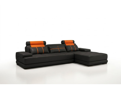 XXL Designer Living Area Upholstered Corner Sofa Corner Set Sofa Couch