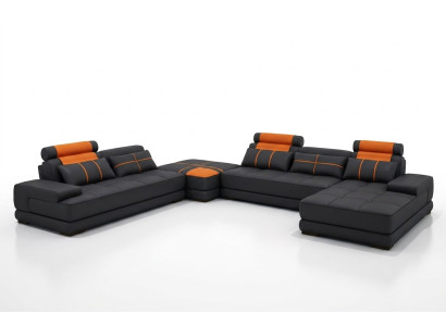XXL Designer Living Area Upholstered Corner Sofa Sofa Set Sofa Couch