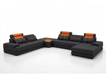 XXL Designer Living Area Upholstered Corner Sofa Sofa Set Sofa Couch