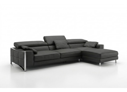 Design Corners XXL Big Upholstered Corner Sofa Couch Leather Sofas Set