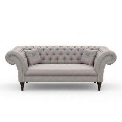 Design Sofa Chesterfield Upholstered Couch Big XXL 235cm Sofas Couches