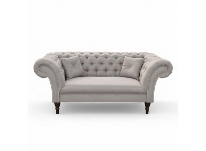 Chesterfield Design Sofa Couch 2-Seater Upholstered Sofas Couches 2-Piece Set New