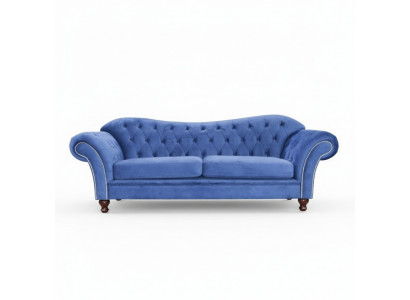 Chesterfield Sofa SHEFFIELD 3-Seater with Bed Function Couch Sofas Couches New