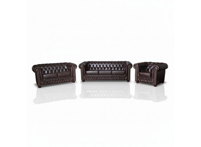 Chesterfield leather sofa set sofa couch upholstery seat sofas sets new