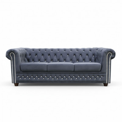 Chesterfield York Blink 3-seater couch upholstered sofas couches new designer sofa