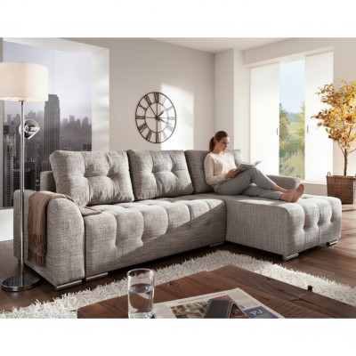 Design corner sofa, sofa with loft bed function, couch upholstery, seating corner sofas, sleeper sofa