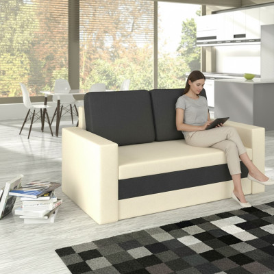 Design Sofa Wave 3-Seater Bed Function Couch Upholstered Sofa Beds Sofas Couches