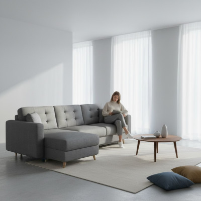 Sofa bed sofa upholstery functional couch living room corner sofa textile seat