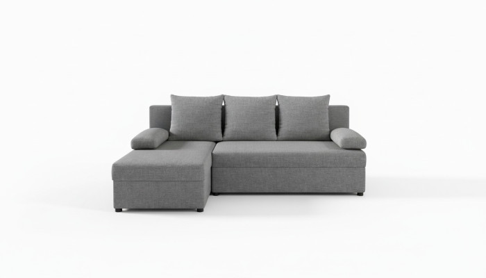 Modern sleeper sofa couch upholstery seating suite L-shape fabric upholstery sofas leather