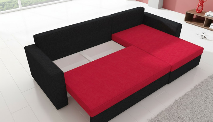 Classic corner sofa bed couch upholstered corner suite corner sofa bed function