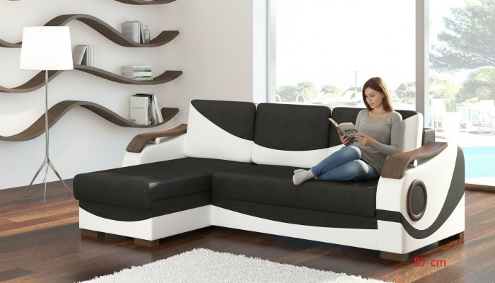 Design corner sofa Perto bed function couch upholstery fabric sofas couches sleeping