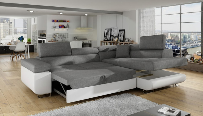 Classic design corner sofa, couches, bed function couch, upholstery, textile sofas.