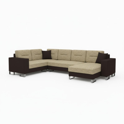 Design corner sofa, sleeper sofa, bed function, couch, leather, upholstery, fabric sofas, new 3260.