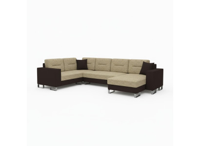 Design corner sofa, sleeper sofa, bed function, couch, leather, upholstery, fabric sofas, new 3260.