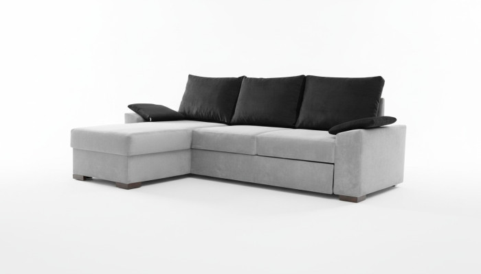 Design corner sofa sofa bed bed function couch leather upholstery fabric sofas