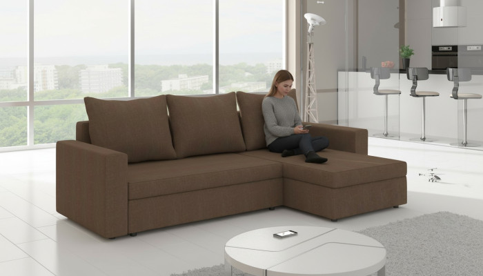 Design corner sofa sleeper sofa bed function couch leather upholstery textile sofas new 502