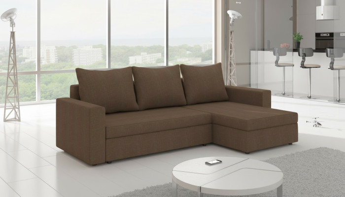 Design corner sofa sleeper sofa bed function couch leather upholstery textile sofas new 502