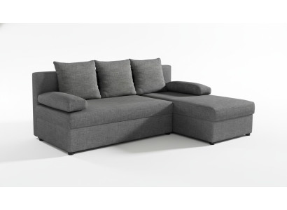 Modern sofa bed couch upholstery corner sofa set with bed function textile leather