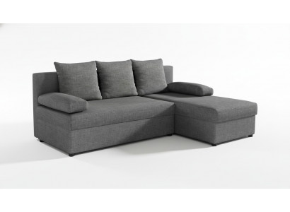Modern sofa bed couch upholstery corner sofa set with bed function textile leather