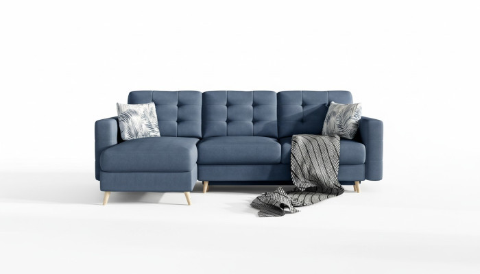 Design corner sofa, sleeper sofa, bed function, couch, textile, leather, upholstery sofas, new