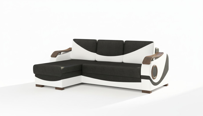 Sofa bed function, functional sleeper sofa, corner sofa, textile fabric couch upholstery set.