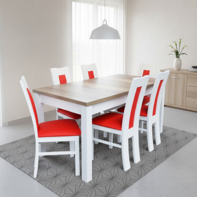 Tables Dining Set Dining Room Suite Table 6 Chairs Chair Set Wood