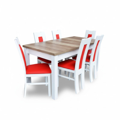 Tables Dining Set Dining Room Suite Table 6 Chairs Chair Set Wood