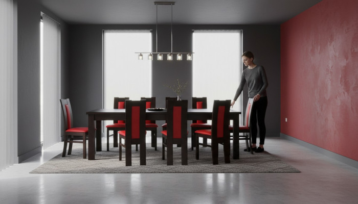Tables dining group dining room set chair set wood table dining furniture